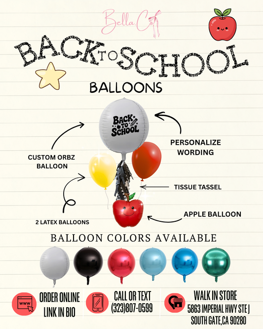 BACK TO SCHOOL ORBZ BUNDLE WITH TASSEL
