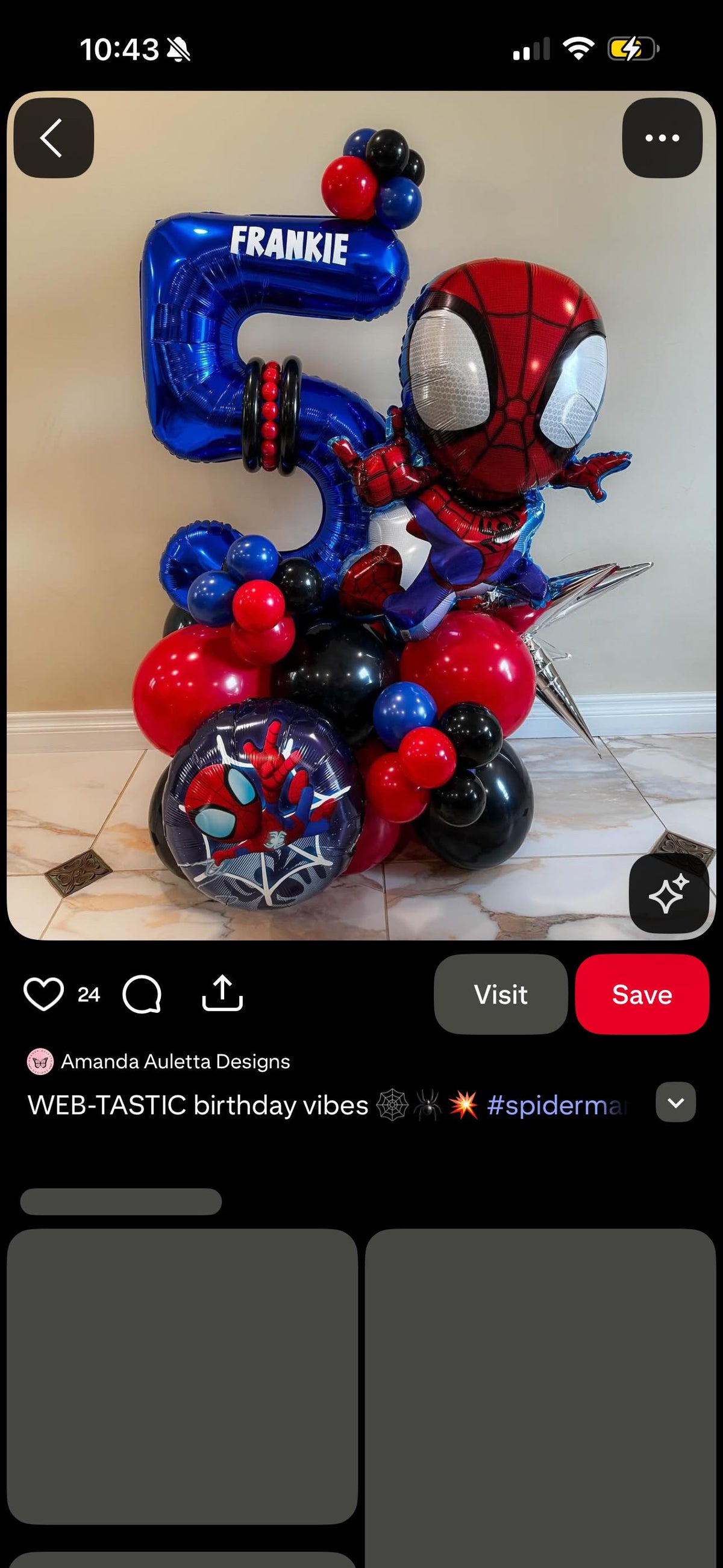 Number Stack SpiderMan
