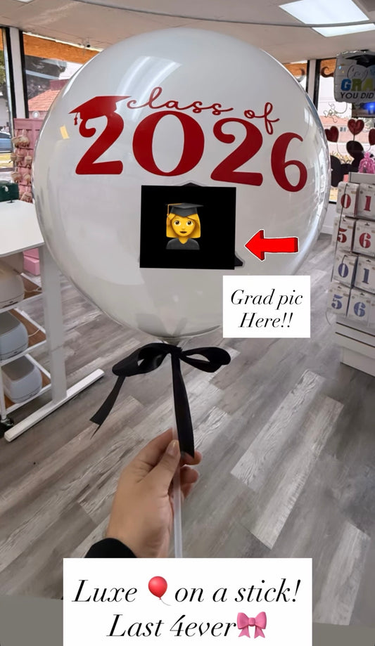 Balloon on a stick