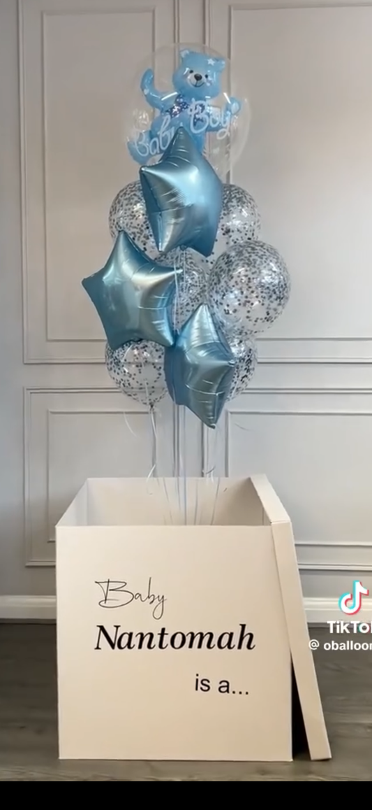 Gender reveal box