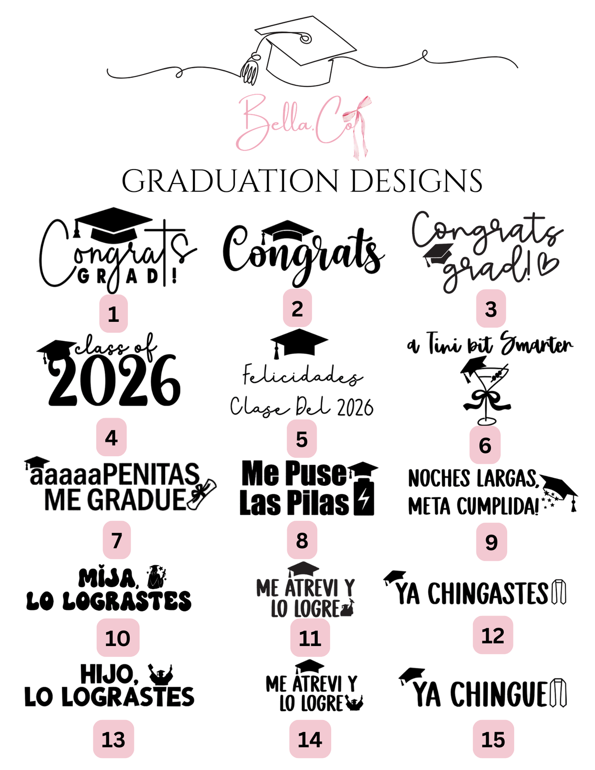 GRADUATION DESIGNS