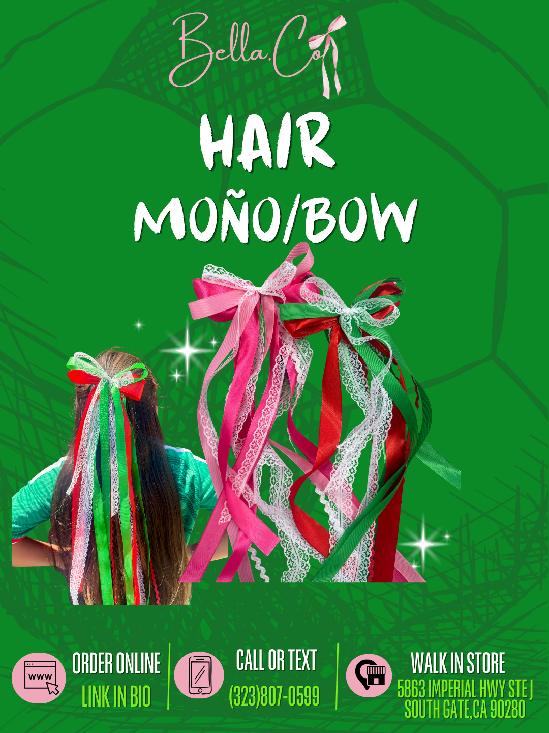 Hair Moños/Bow