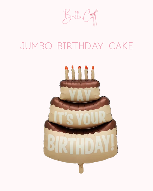JUMBO BIRTHDAY CAKE