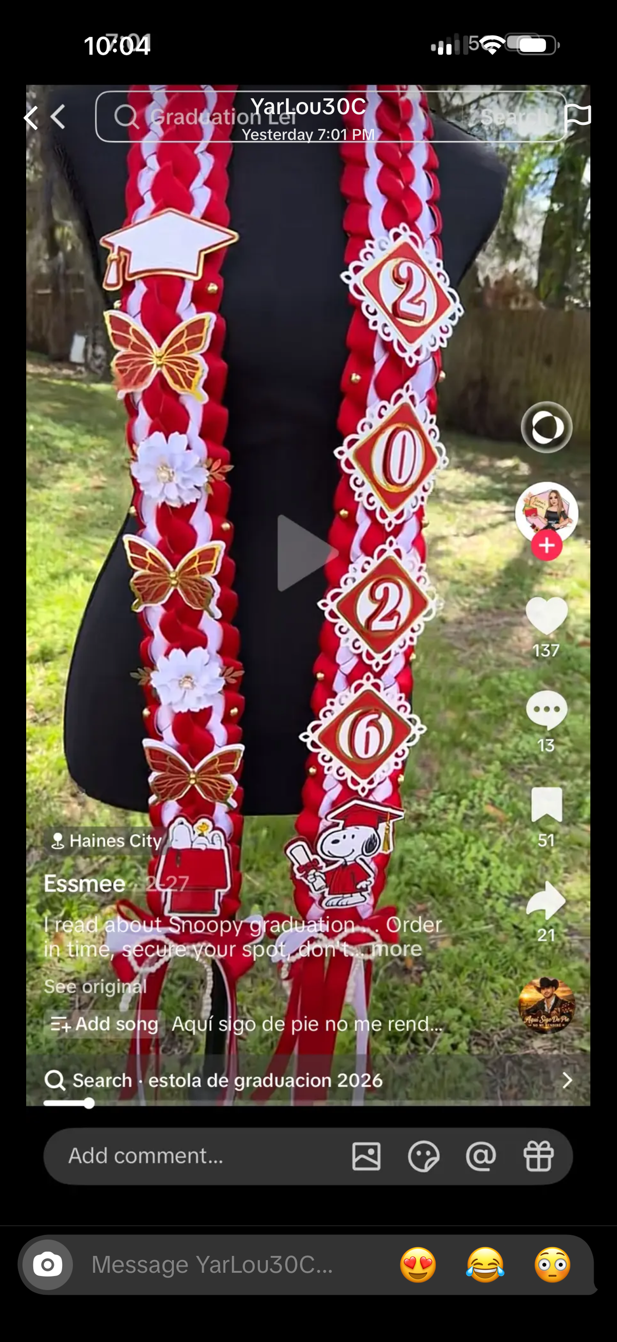 CUSTOM LEI