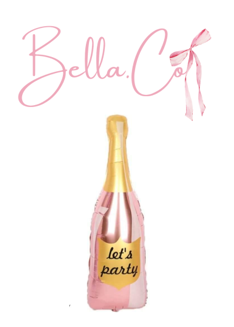 LET'S PARTY CHAMPAGNE BALLOON